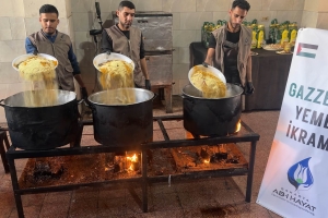 GAZZE 400 KİŞİLİK YEMEK YARDIMI