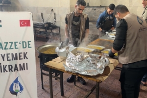 GAZZE 400 KİŞİLİK YEMEK YARDIMI