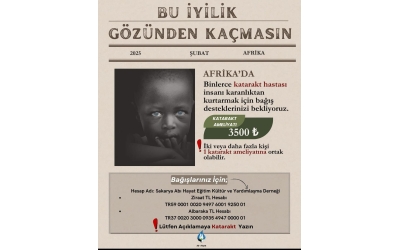 AFRİKA KATARKT YARDIMI (2025)