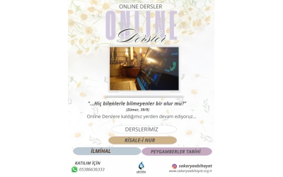 ONLİNE DERSLERİMİZ