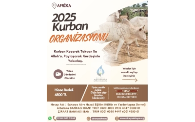 2025 KURBAN ORGANİZASYONU